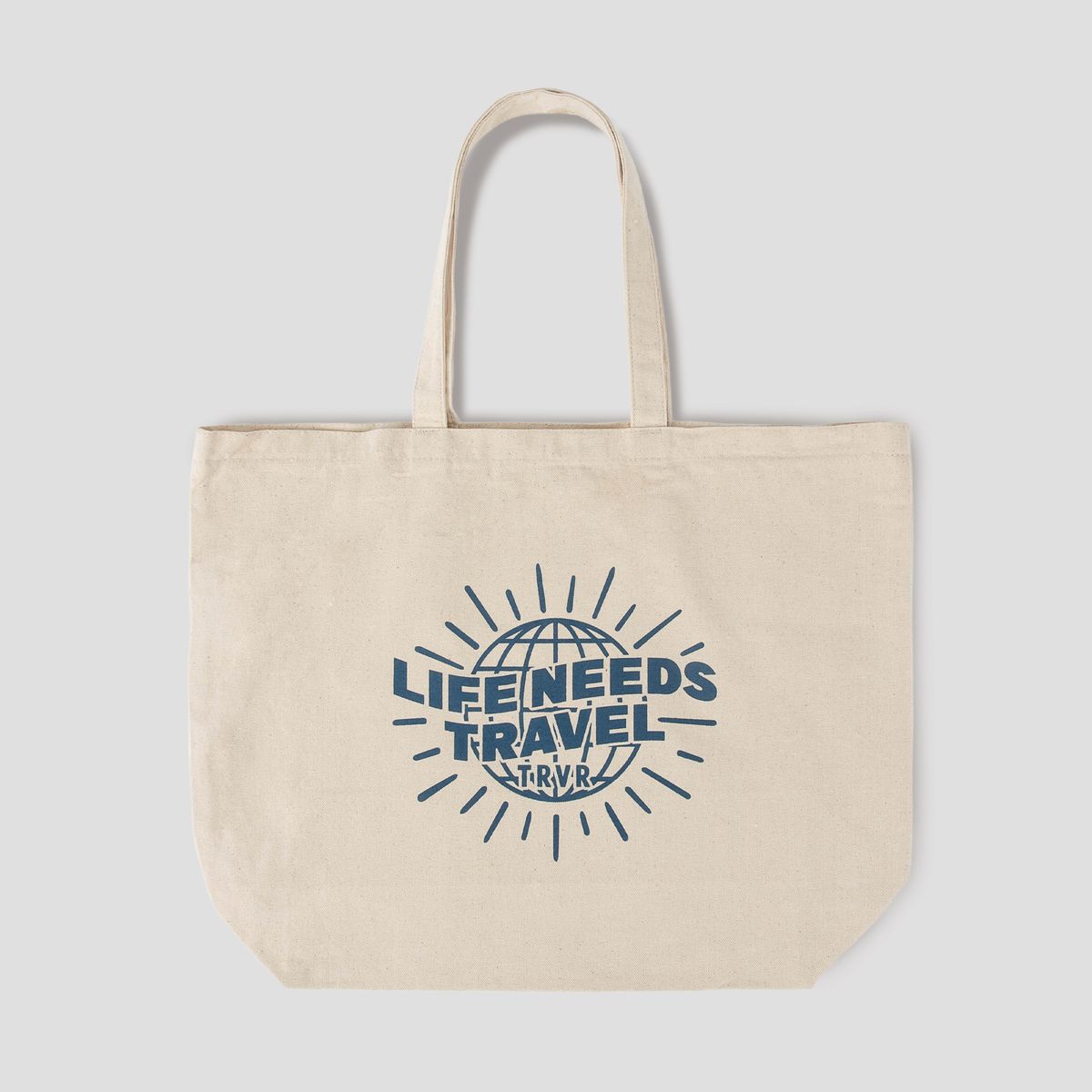 티알브이알(TRVR) Casual Tote LNT Globe