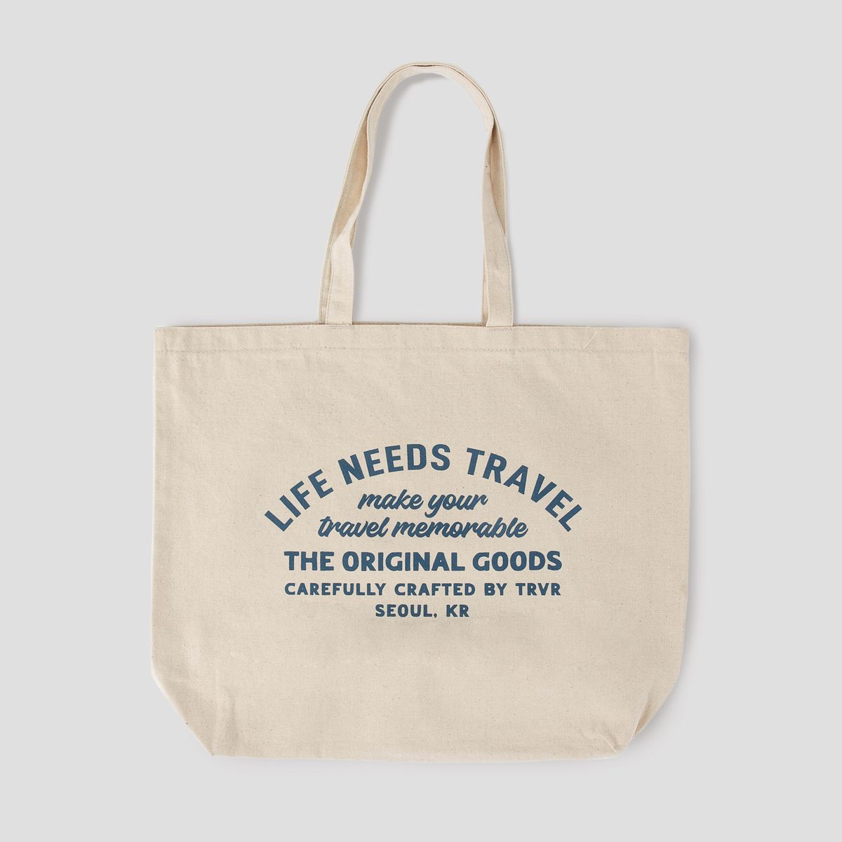티알브이알(TRVR) Casual Tote LNT Lettering