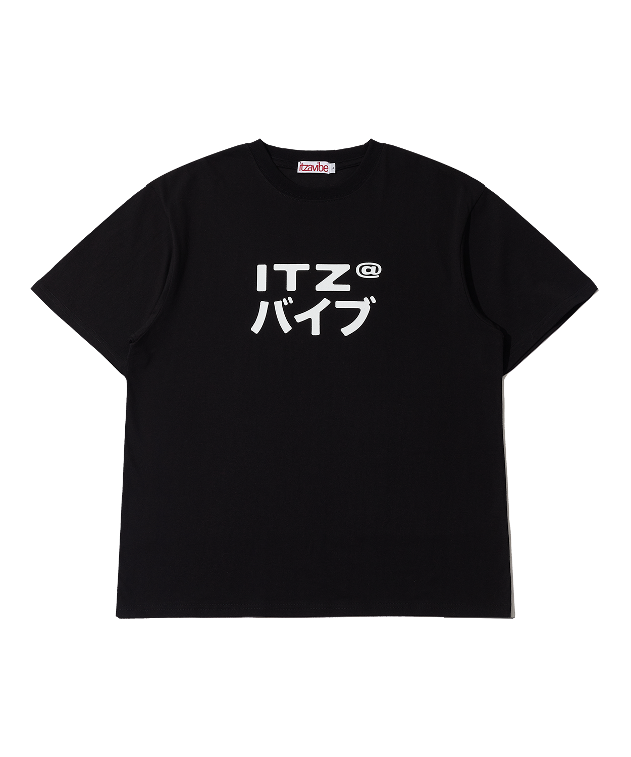 ◆25SS ITZAVIBE MIX LOGO T SHIRT/2色◆ MUSINSA | ITZAVIBE MIX LOGO T SHIRT - BLACK