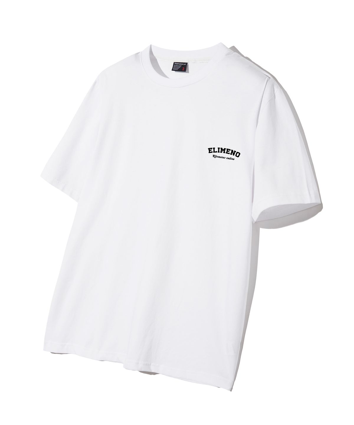엘리메노(ELIMENO) EL 에센셜 210g 레터링 로고 반팔티셔츠 2Color