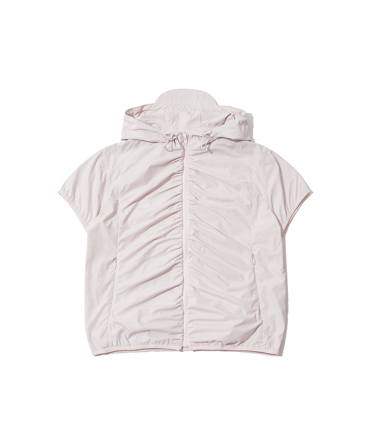 【ITZAVIBE】25ss SHIRRED WINDBREAKER MUSINSA | ITZAVIBE SHIRRED WINDBREAKER - PINK