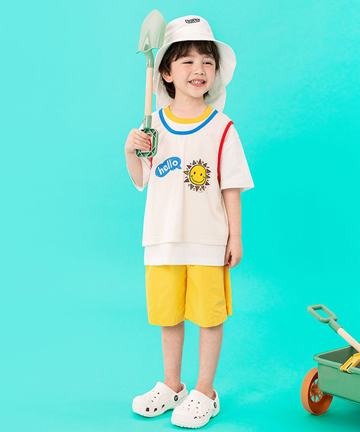 멜리코코(MELLYCOCO) 아이스루즈핏컬러쇼츠[팬츠MLCK582]