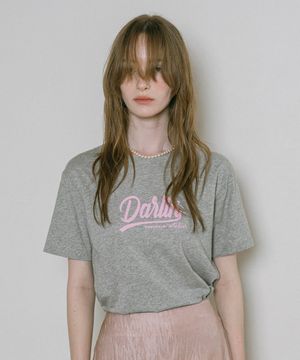 A3524 Darling 티셔츠_Melange gray