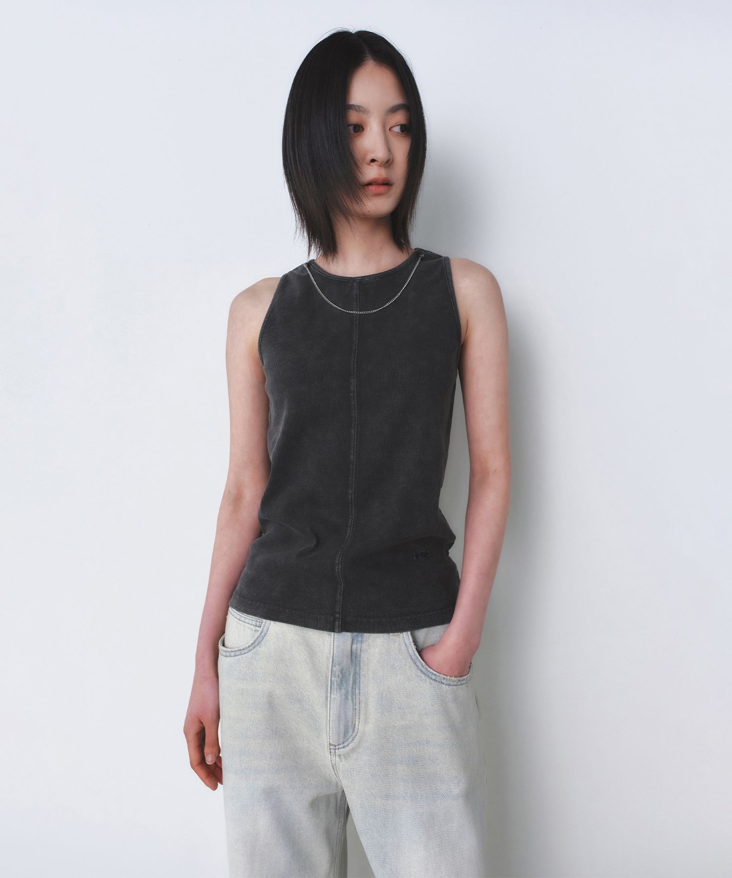 [INSILENCE] Necklace Detachable Sleeveless /追跡付 MUSINSA | INSILENCE WOMEN NECKLACE DETACHABLE SLEEVELESS