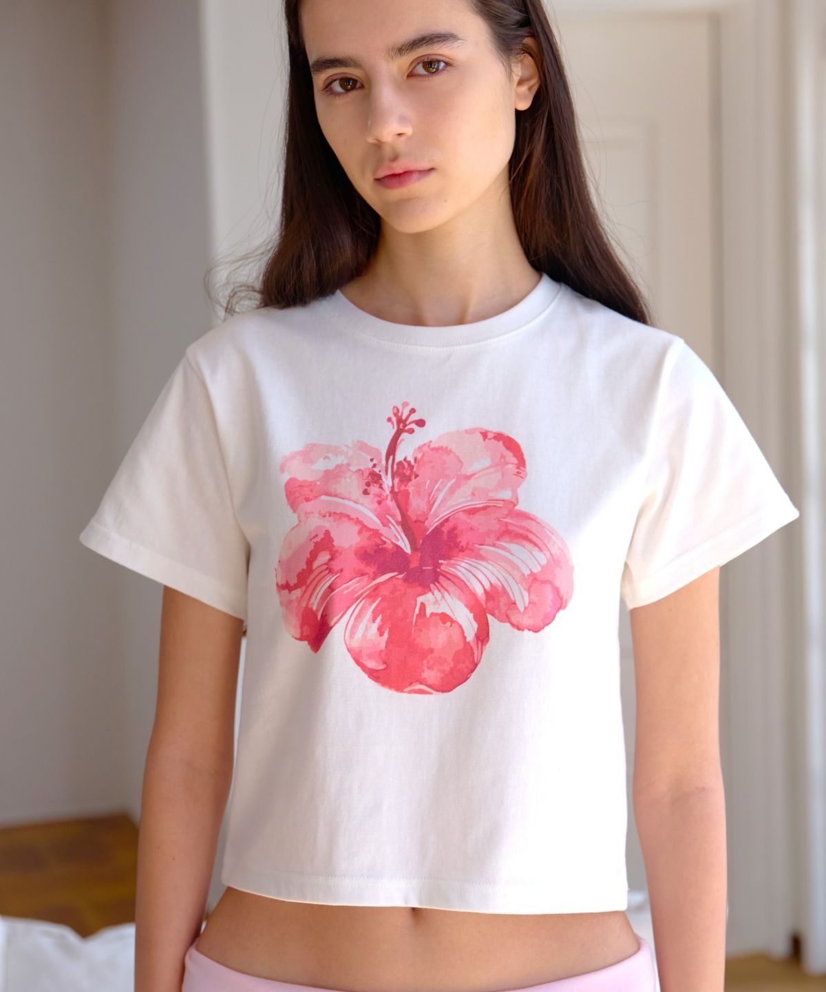 시오르(SIEOR) Hibiscus T-shirt