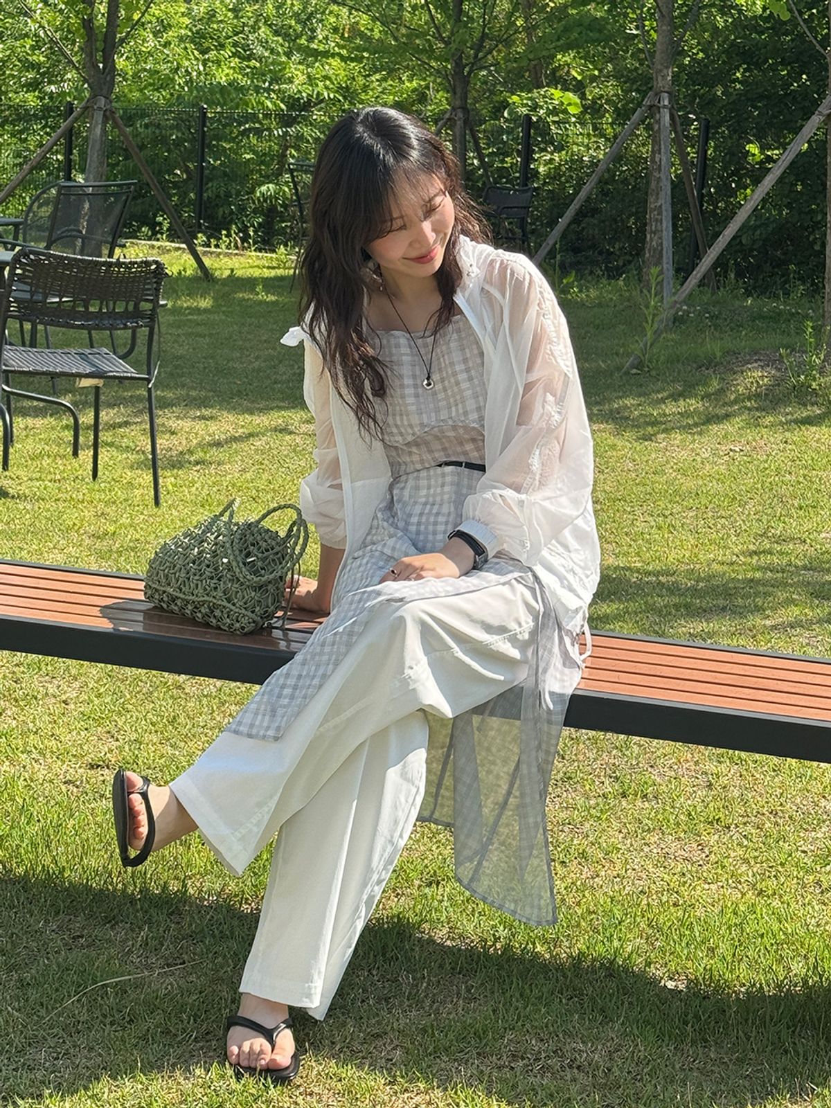 티메이커(TMAKER) 셔링 쉬어 후드 윈드브레이커 WT