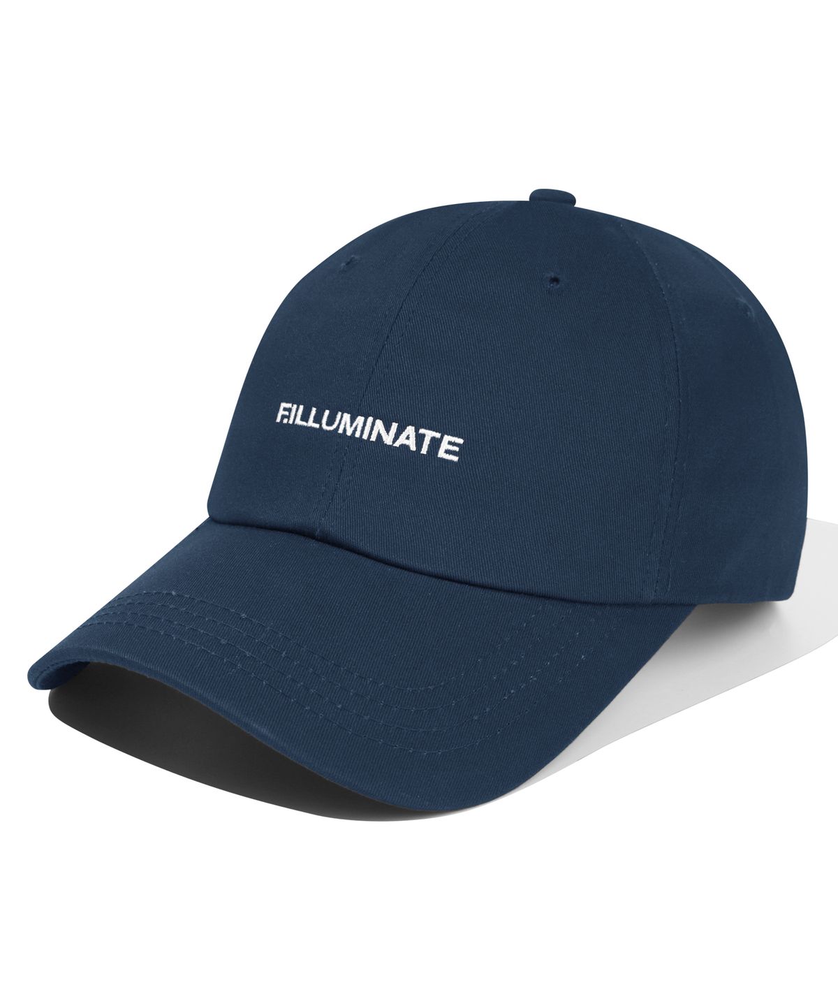 필루미네이트(FILLUMINATE) 어센틱 로고 볼 캡-네이비