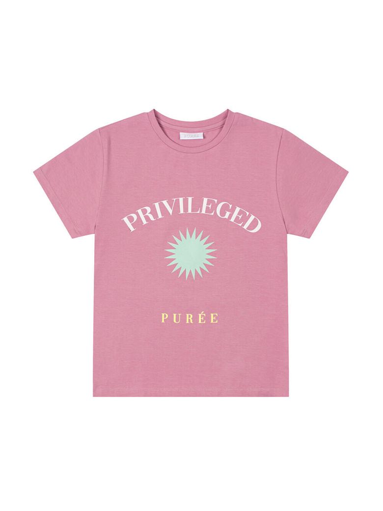 Beverly tee Dirty pink
