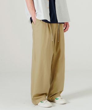 개버딘 코튼 밴딩팬츠 베이지 MJLP7786