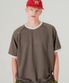 컬러블록 반팔티셔츠 모카브라운 MJST7788