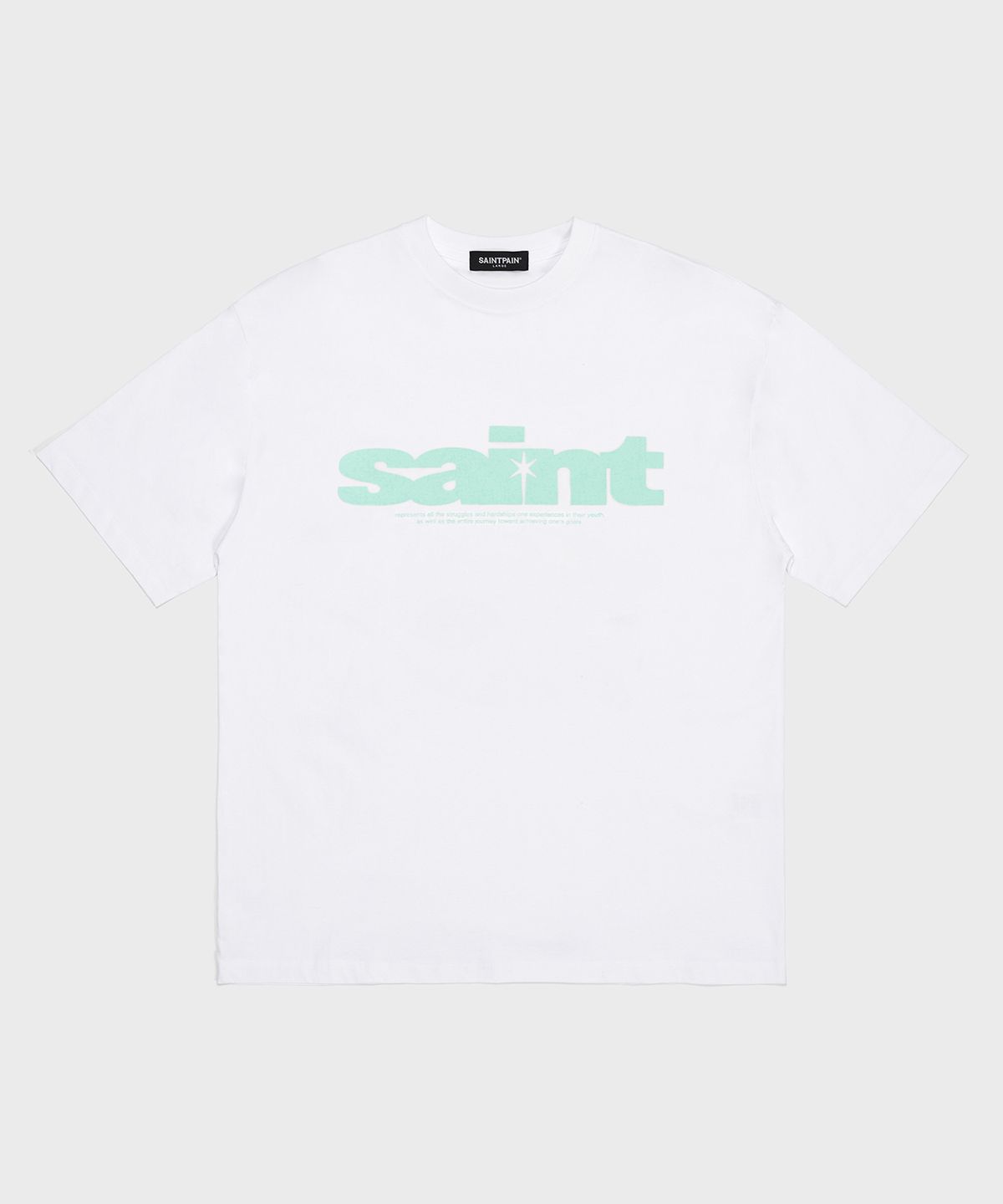세인트페인(SAINTPAIN) SP 로워케이스 반팔티 화이트
