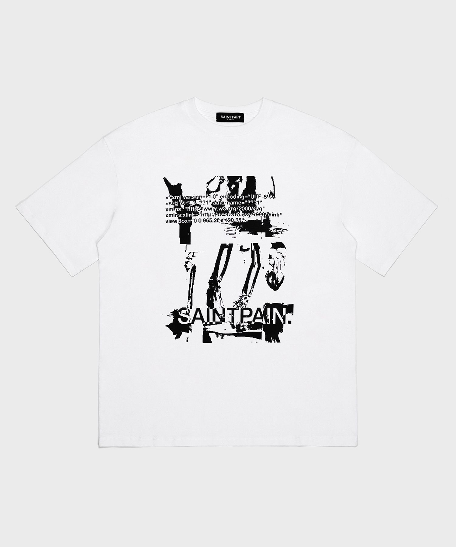 日本未入荷SAINTPAINのSP Radiograph Short Sleeve T-Shirt MUSINSA | SAINTPAIN SP Radiograph Short Sleeve T-shirt White