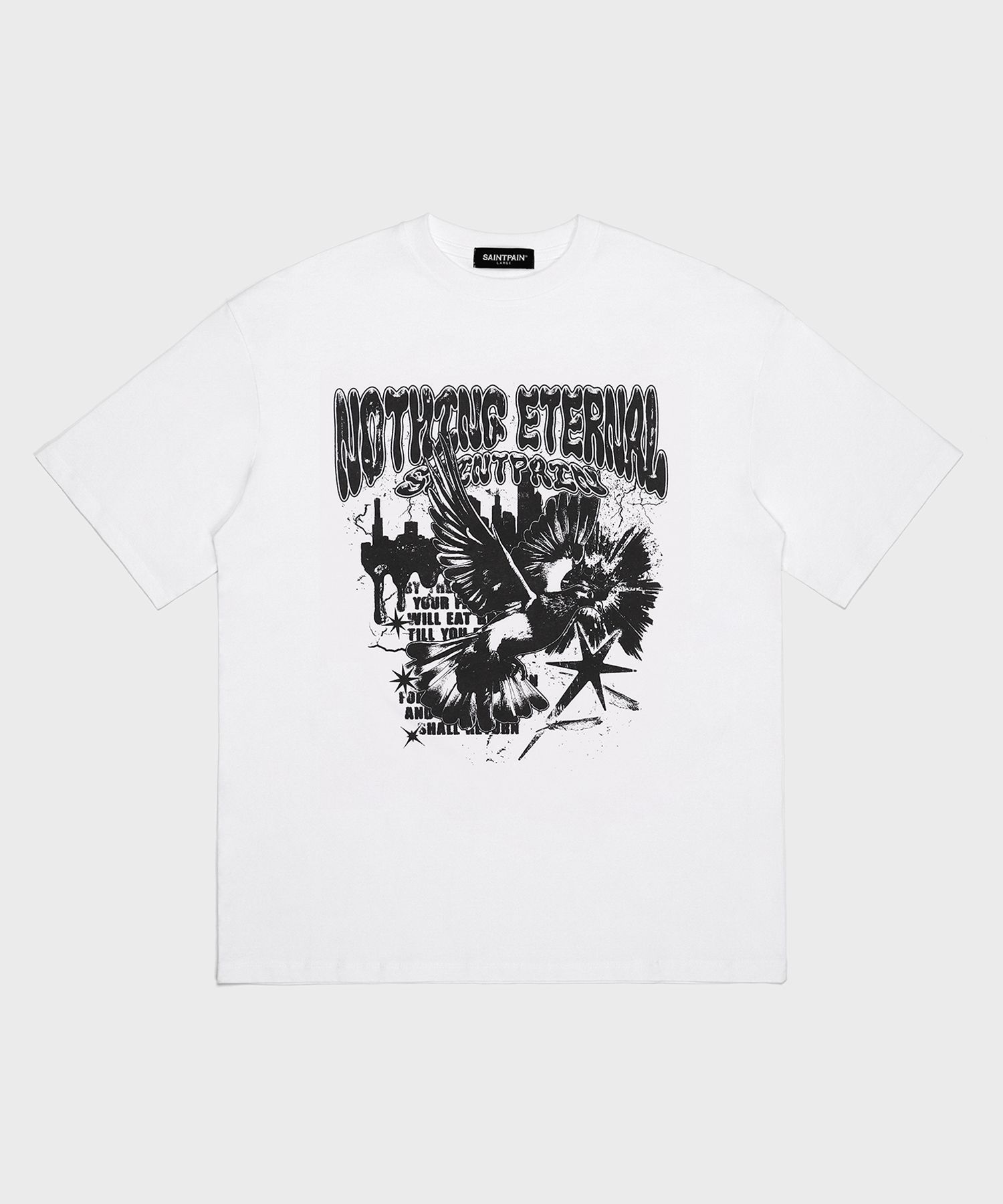 日本未入荷SAINTPAINのSP PJ Short Sleeve T-shirt 全3色 MUSINSA | SAINTPAIN SP PJ Short Sleeve T-shirt Black