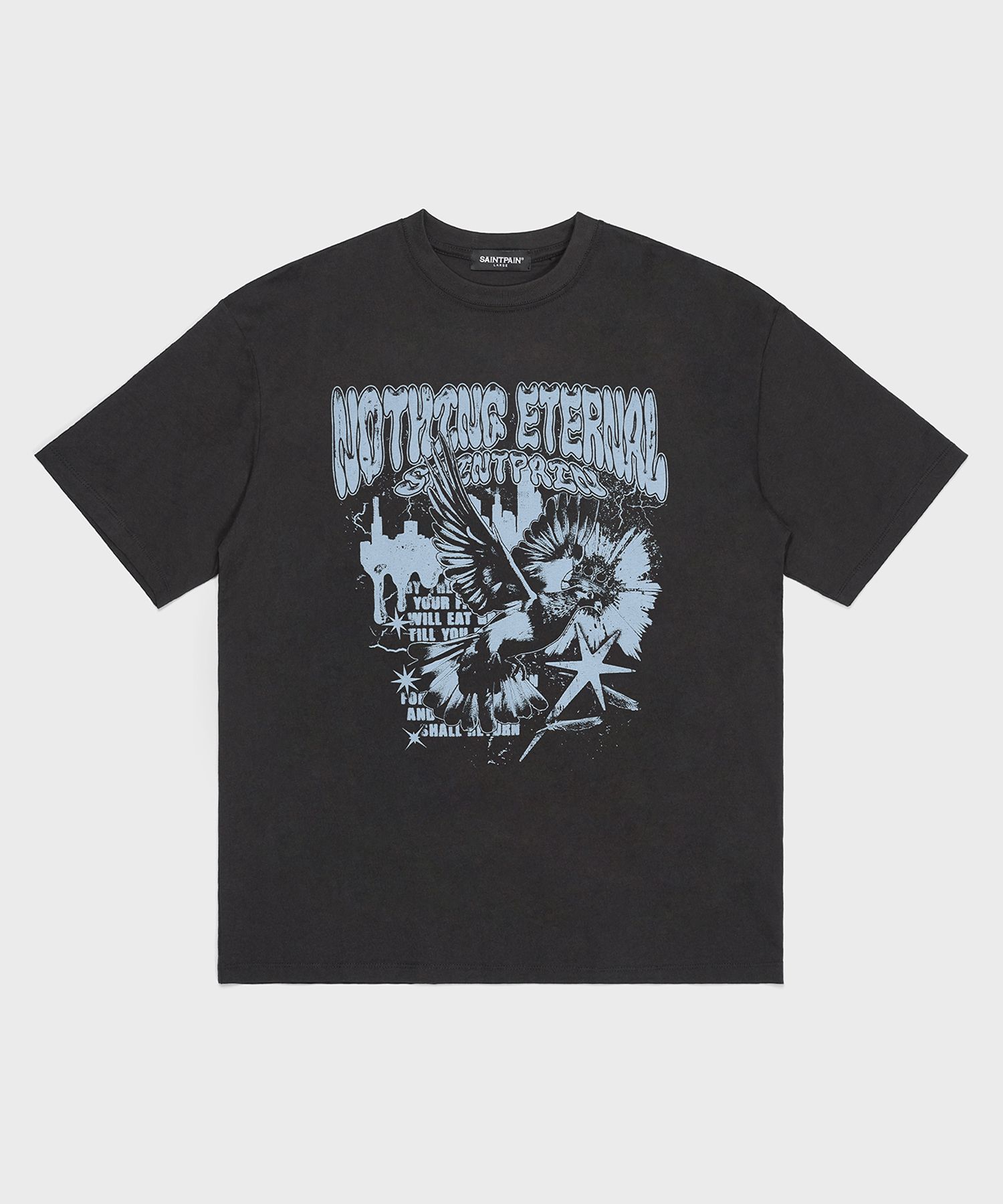 日本未入荷SAINTPAINのSP PJ Short Sleeve T-shirt 全3色 MUSINSA | SAINTPAIN SP PJ Short Sleeve T-shirt Black