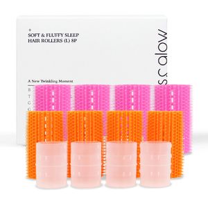 국내생산 말랑 소프트 수면 헤어롤 대 8P