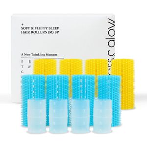 국내생산 말랑 소프트 수면 헤어롤 중 8P