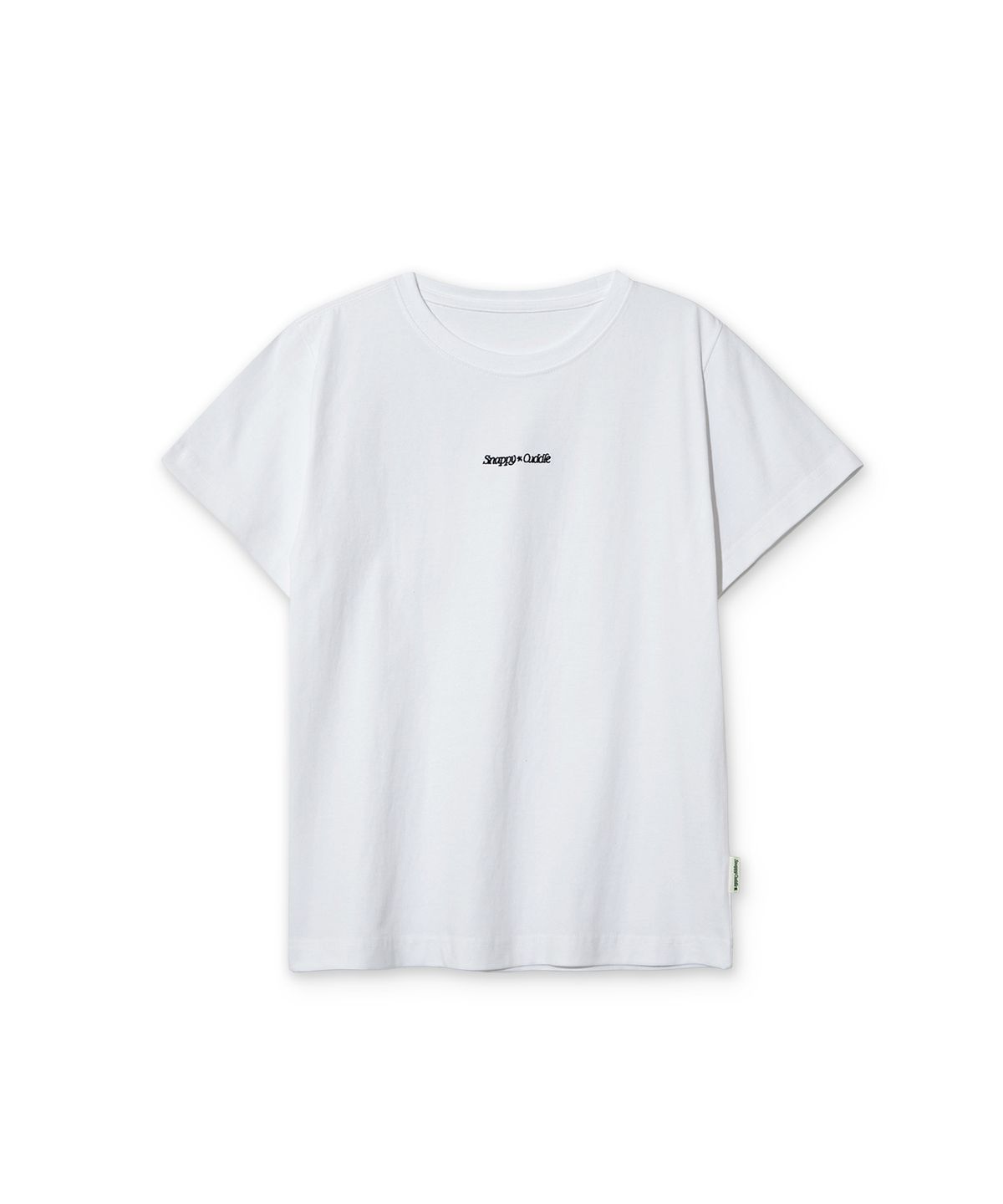 스내피커들(SNAPPY CUDDLE) Easy Essential Tee Shirt (Navy)