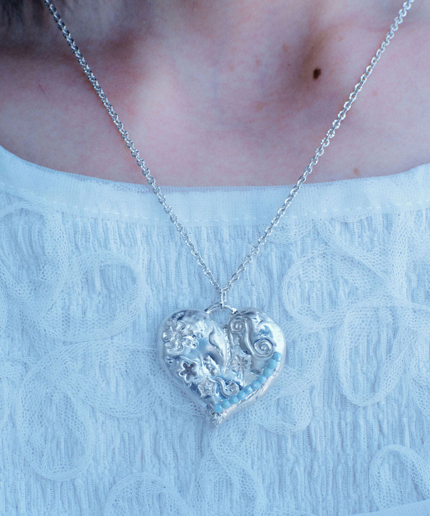 【typeservice】Mungteong X TSW Silver Necklace ネックレス MUSINSA公式 | TYPESERVICE Mungteong x TSW Silver Necklace