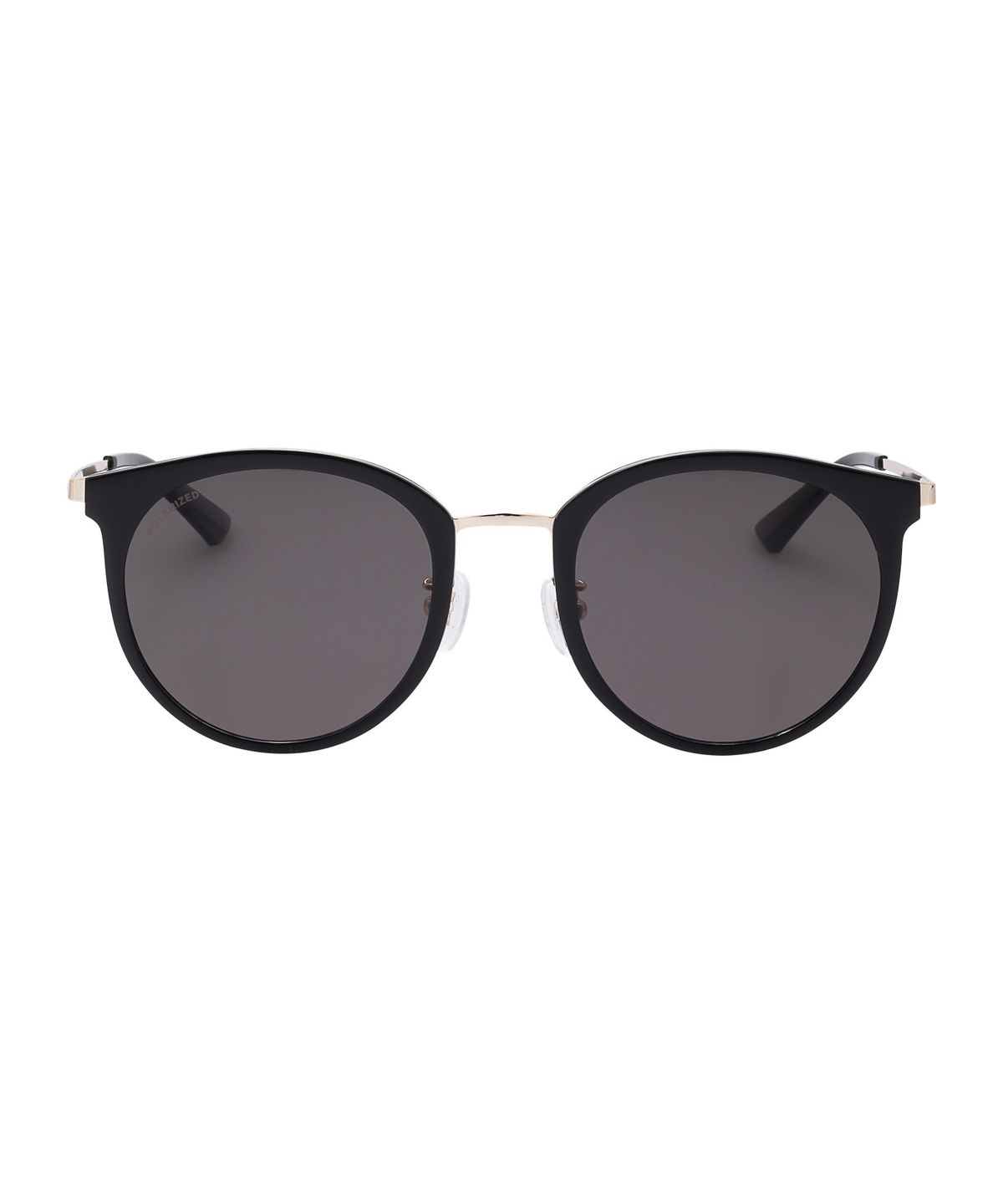 헌터 아이웨어(HUNTEREYEWEAR) [WOMAN] 라운드 콤비네이션 레이디 선글라스 - 블랙편광 HTB13