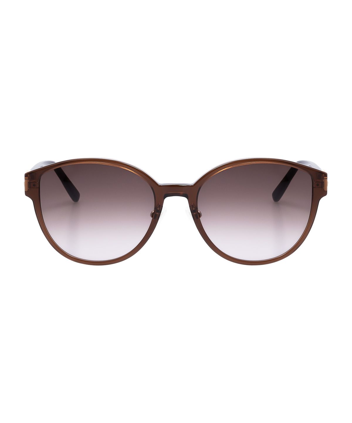 헌터 아이웨어(HUNTEREYEWEAR) [WOMAN] 프론트 앤 템플 주얼리 커넥트 선글라스 - 브라운 HTB14