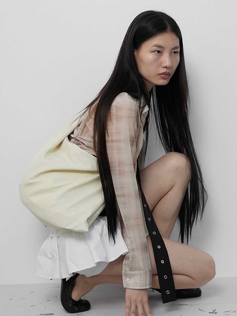 【CERRIC】 25SS/EYELET SHOULDER BAG (2COLORS) ECCO® Pinch Pop Pebbled Leather Pinch Crossbody Bag | Green