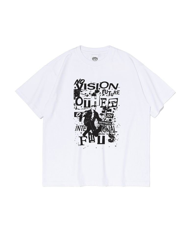 NO-VISION 반팔티셔츠 (화이트)