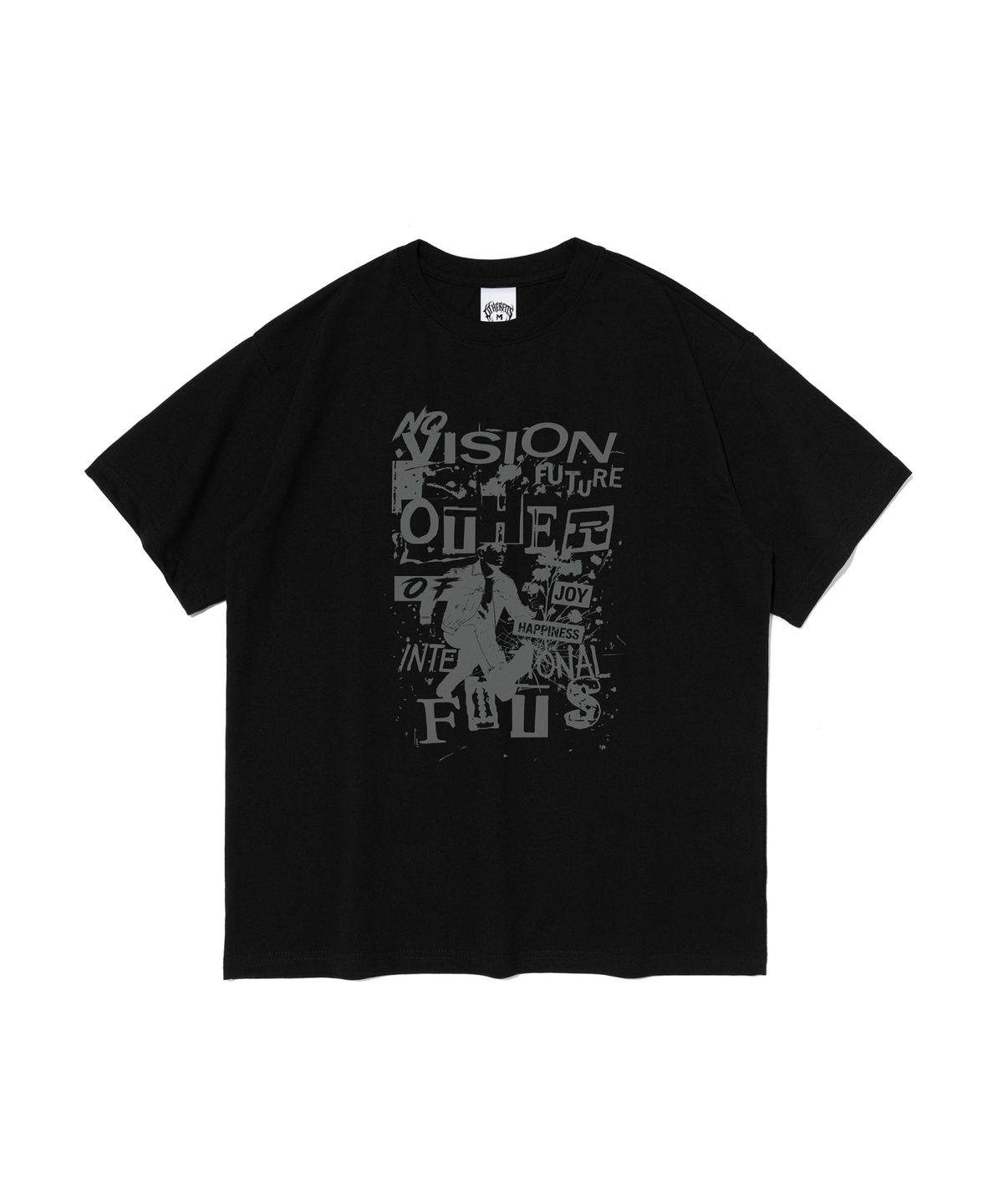 아더피츠(OTHERFITS) NO-VISION 반팔티셔츠 (블랙)