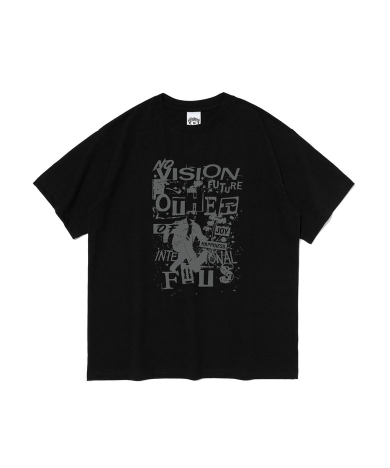 NO-VISION 반팔티셔츠 (블랙)