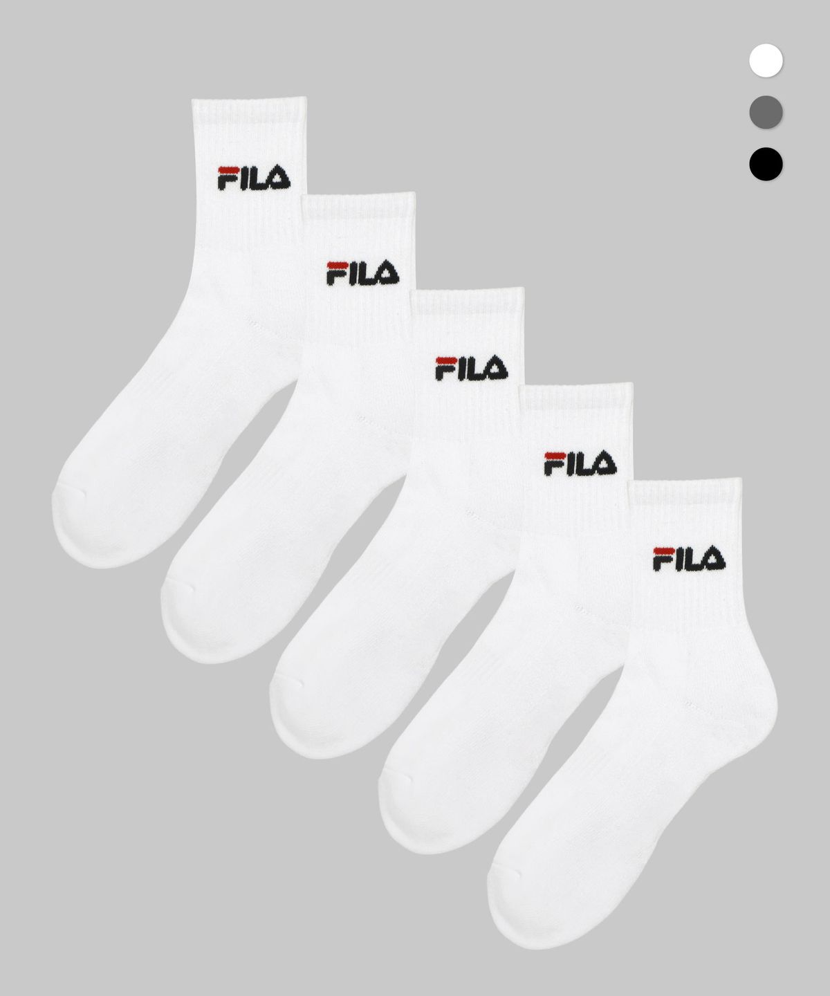 휠라 골프(FILA GOLF) 솔리드 미드 5PACK (3colors)