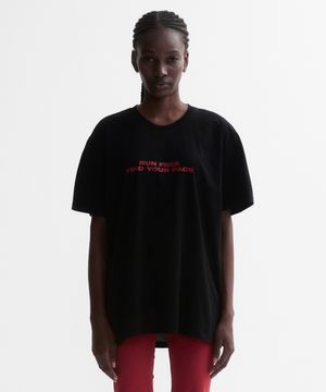 VENODE Runfree Tshirts_Black (Over Fit)