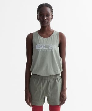 VENODE Three Track Logo Active Sleeve_Beige