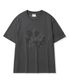 체크 패치워크 DIDI FEEL IT 반소매 티셔츠_차콜