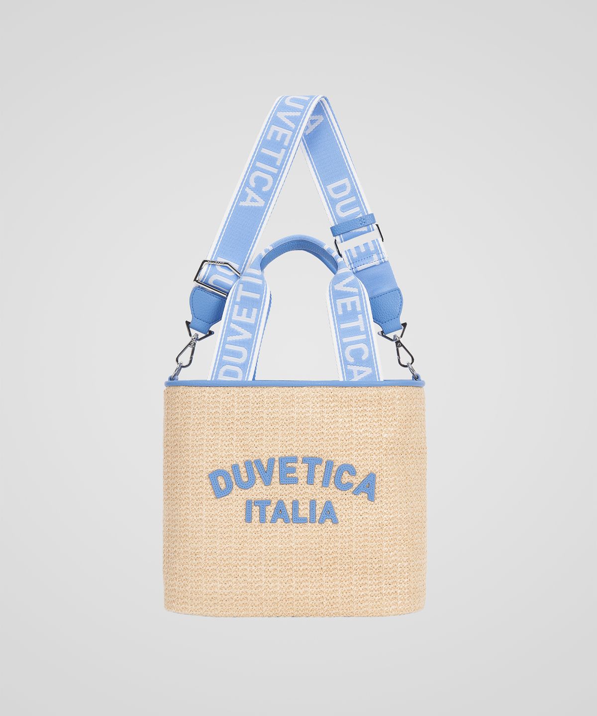 듀베티카(DUVETICA) 주미 라피아(스카이 블루)(여성 토드백)