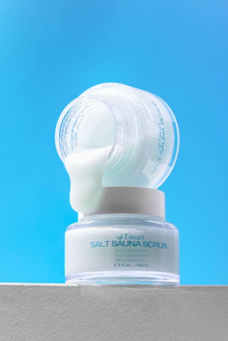 쿠르 블루 솔트 사우나 스크럽 100ml
