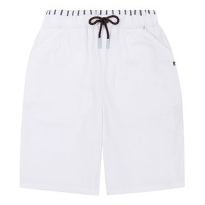 BZ31PT05WT 화이트 스트라이프 배색 반바지