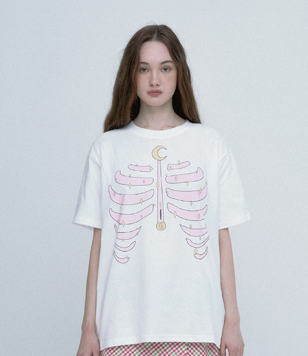 챈스챈스(CHANCECHANCE) MAGICAL BONE T-SHIRT