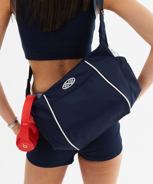 MNS Track line Cross Bag_Navy