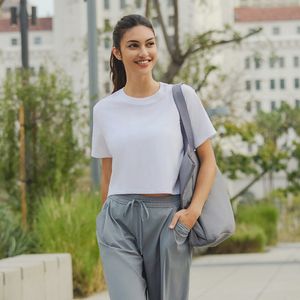 [2 PACK] 에어리센셜 숏슬리브 크롭티