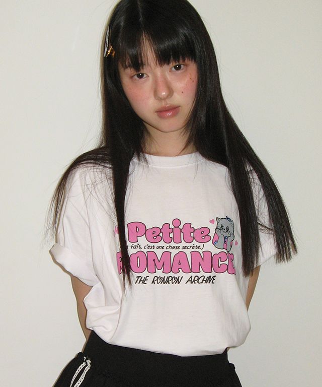 Tシャツ・カットソー RONRON PETIT ROMANCE BASIC FIT T SHIRT WHITE MELANGE RR25BST MUSINSA | RONRON PETIT ROMANCE BASIC FIT T SHIRT WHITE