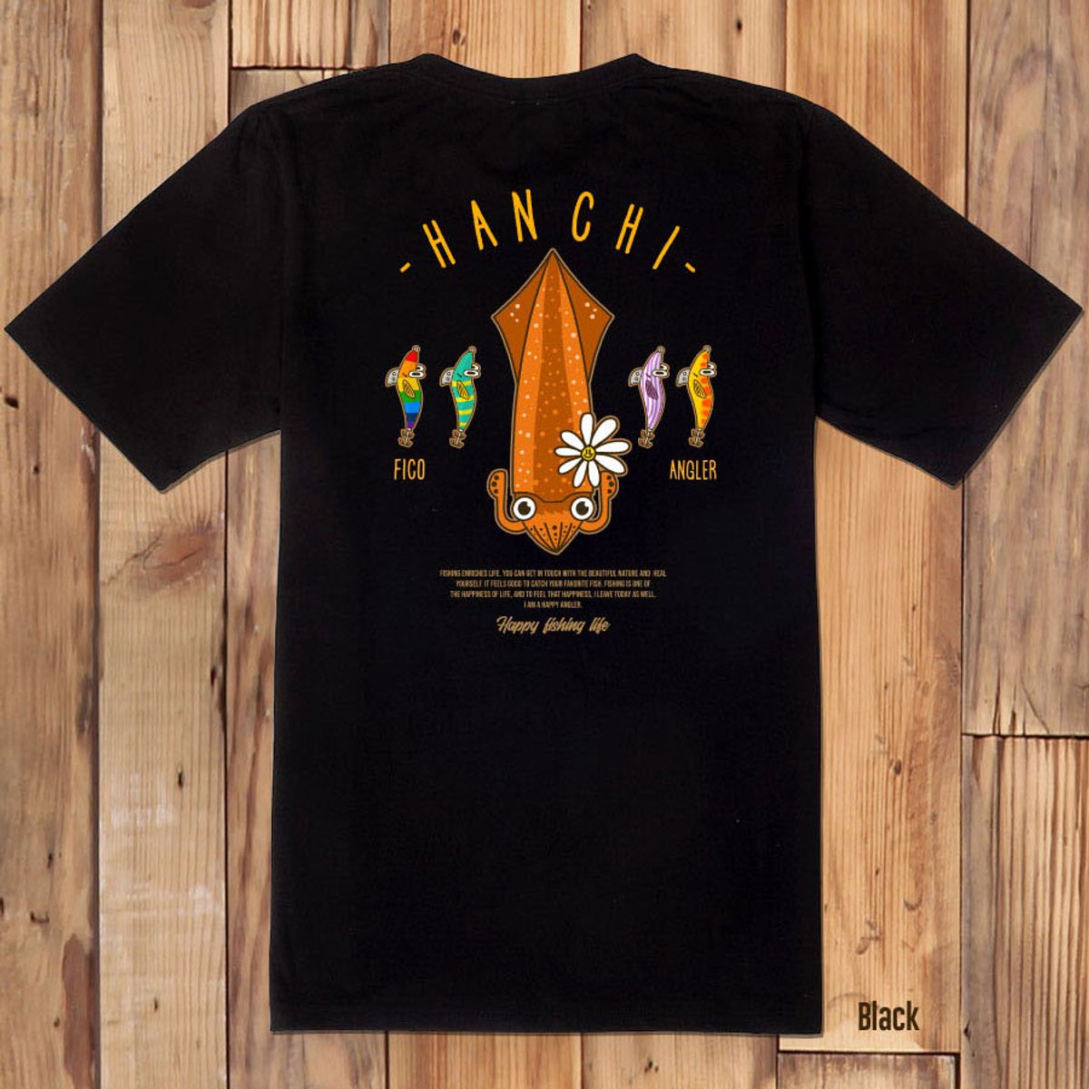 돌돌(DOLDOL) FICO_tshirts-283  피코앵글러 낚시 브랜드 한치 디자인 티셔츠 반팔티
