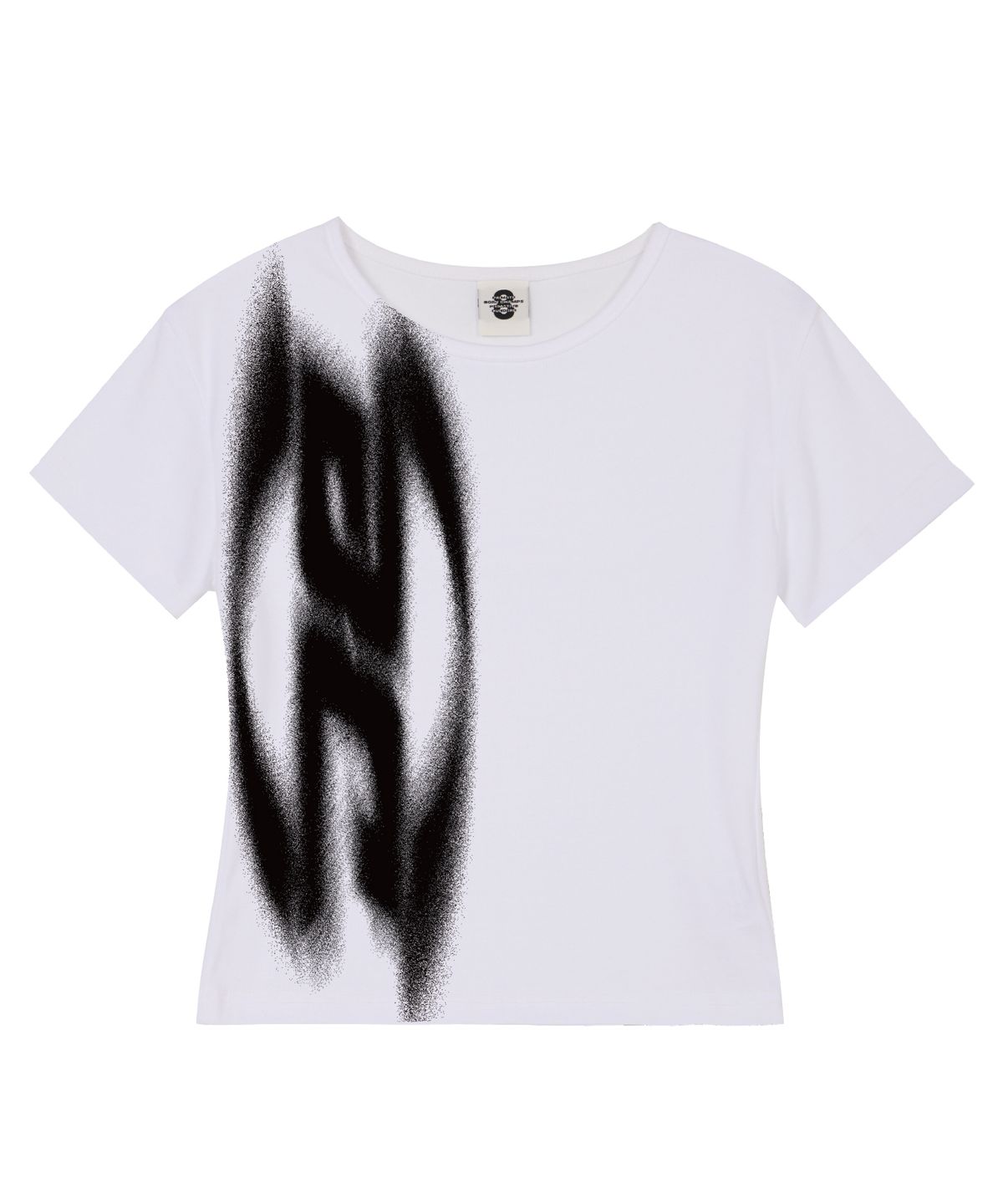 본챔스(BORN CHAMPS) [5 COLORS] DISTORTED BC LOGO 여성 후라이스 반팔티셔츠 B25ST71