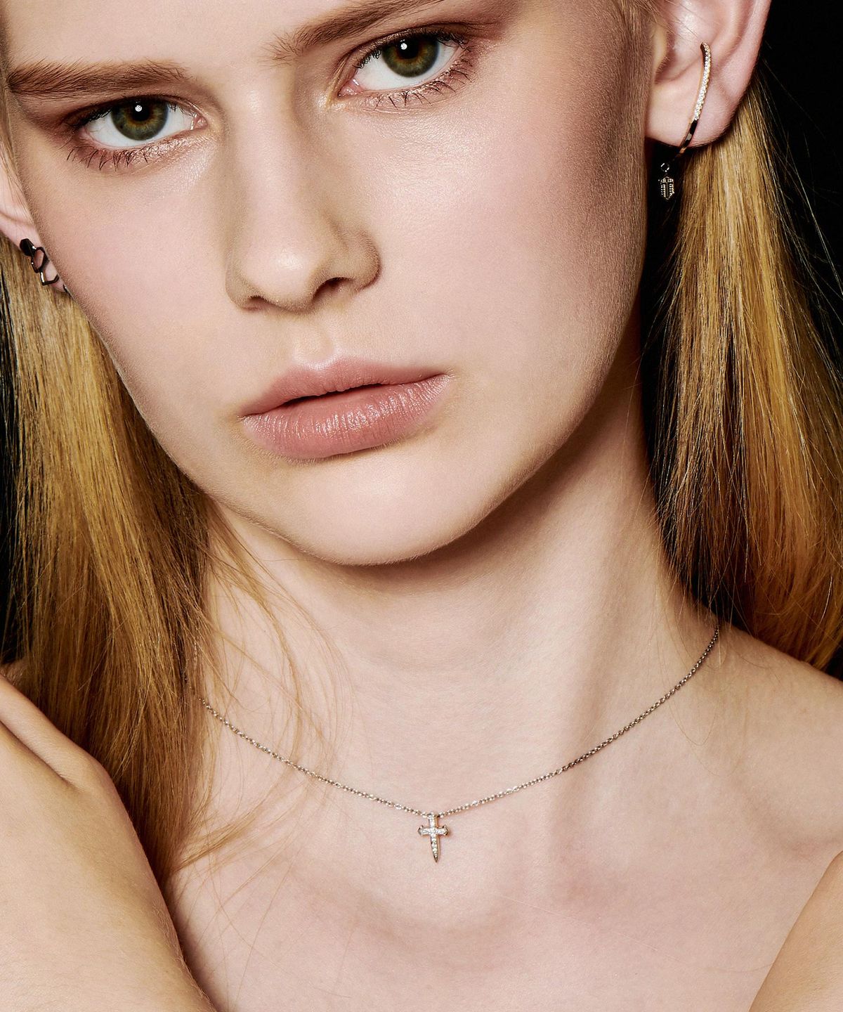 트렌카디즘(TRENCADISM) 알렉산더 목걸이 18K 골드 다이아몬드 네크리스 ALEXANDER Necklace AXN12BP