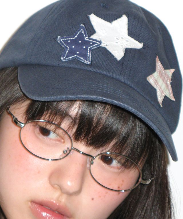RONRON☆大人気キャップ♪STAR PATCH MIXED APPLIQUE BALL CAP MUSINSA | RONRON STAR PATCH MIXED APPLIQUE BALL CAP CHARCOAL