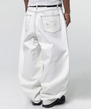 CONTOUR POCKET DENIM [WHITE]