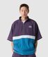 크리스피 타슬란 반팔 스탠넥 아노락 퍼플(UQ223CWT59)