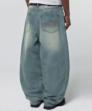 CONTOUR POCKET DENIM [VINTAGE BLUE]
