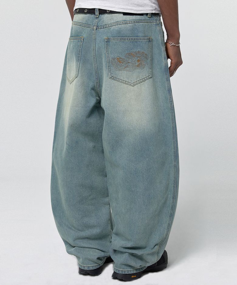 CONTOUR POCKET DENIM [VINTAGE BLUE]