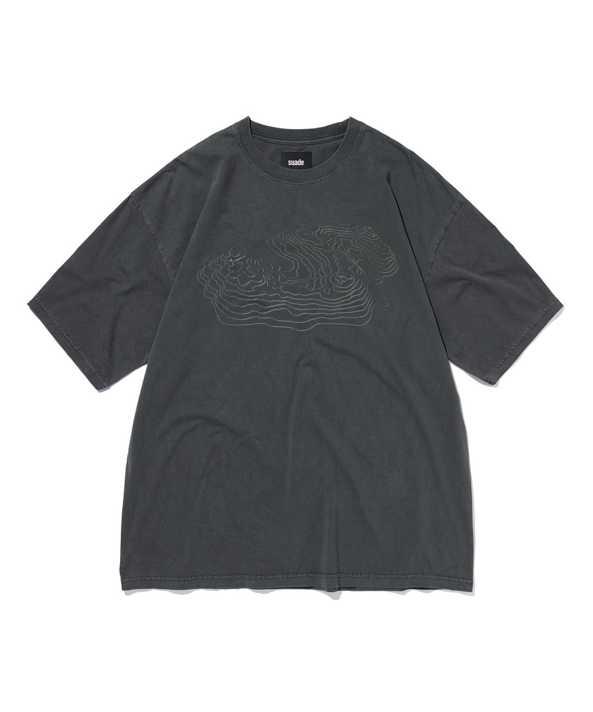 스웨이드(SUADE) CONTOUR TEE [PIGMENT BLACK]