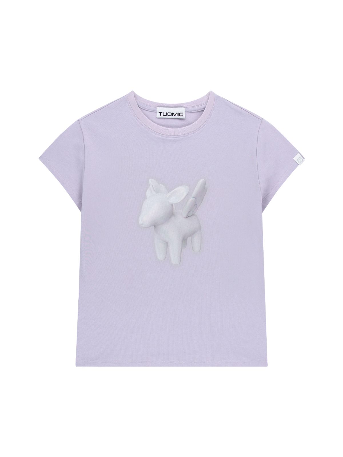 뚜오미오(TUOMIO) ANGEL DEER BABY T-SHIRT [LIGHT VIOLET]