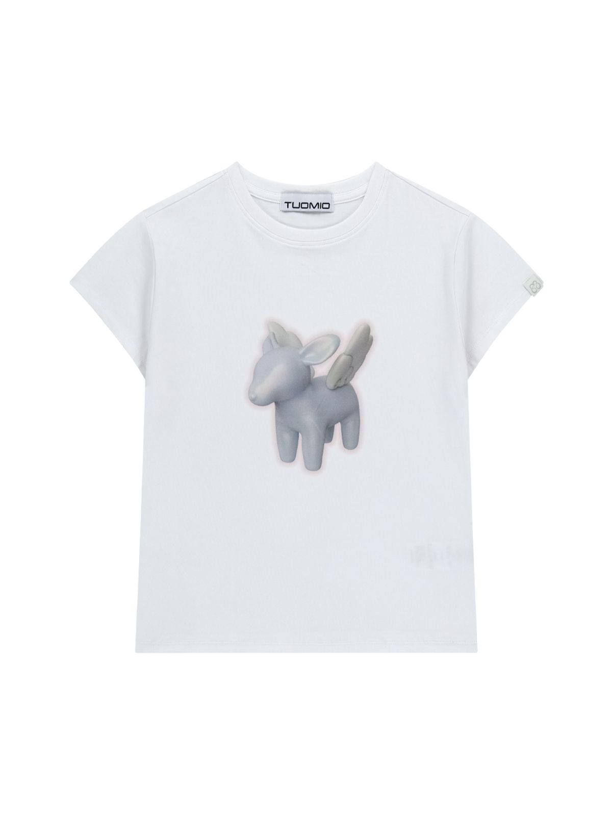 뚜오미오(TUOMIO) ANGEL DEER BABY T-SHIRT [WHITE]